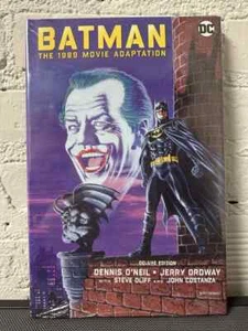 BATMAN The 1989 Movie Adaptation Deluxe Edition HC New, Sealed (R31) - Picture 1 of 2