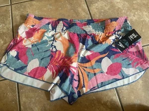 NWT Speedo L Lightweight Printed Active Swim Shorts Multi  - Picture 1 of 6