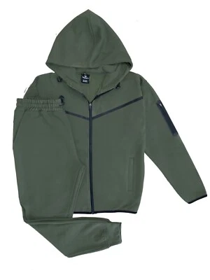 Traje de chándal de vellón Premium Tech para hombre material de alta resistencia Foto 1 de 4