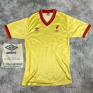 Vintage 1984-1985 UMBRO England Liverpool FC Alternative Soccer Fußball Trikot - Bild 1 von 13