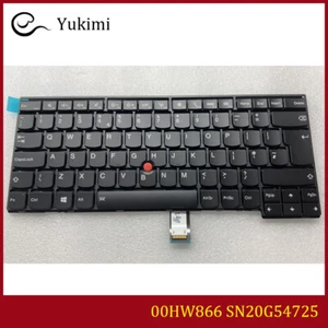 00HW866 SN20G54725 FOR Lenovo Thinkpad T440 T450 T460 Backlight Keyboard - Picture 1 of 5