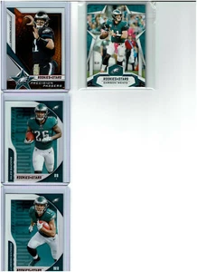 2019 Rookies & Stars Football Philadelphia Eagles Team Set (4) Base Cards +Plus+ - Picture 1 of 1