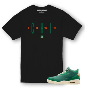 KNC T-Shirt für Jordan 3 x Nina Chanel Abney Sneaker. Chi Town - Bild 1 von 1