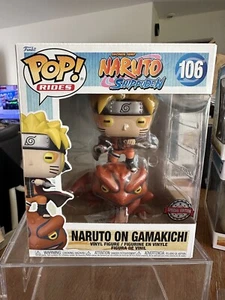 Funko Pop Naruto On Gamakichi #106 Rides - Naruto Shippuden - Bild 1 von 6