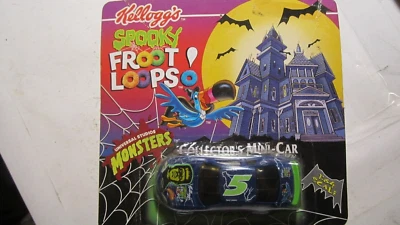KELLOGG'S RACING #5 TERRY LABONTE SPOOKY FROOT LOOPS NASCAR MINI AUTO 1997 - Immagine 1 di 3