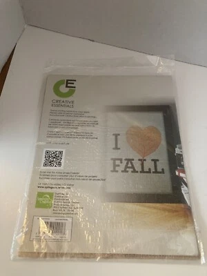 Burlap Sheets Laminate Print Creative Essential Craft 8.5x11” Wedding NIPA - Image 1 of 2