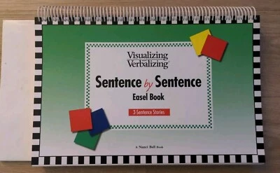 Visualizing and Verbalizing 3 Sentence by Sentence Stories Easel Book Nanci Bell - Image 1 of 3