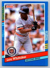 1991  Donruss #174 Lou Whitaker Detroit Tigers