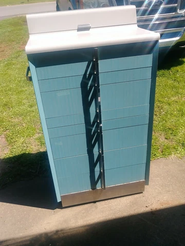 Dentist / Dental Cabinet Art Deco Mid Century Modern Storage Vintage Antique Cover