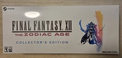 Final Fantasy XII Zodiac Age Collector's Edition - PC - BRAND NEW SEALED - Image 1 of 4