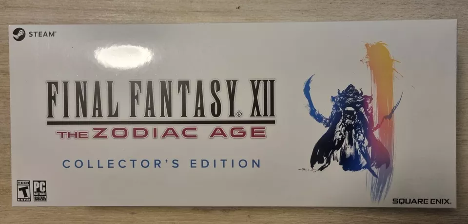 Final Fantasy XII Zodiac Age Collector's Edition - PC - BRAND NEW SEALED - Image 1 of 4