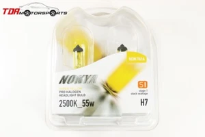Bombillas halógenas NOKYA H7 hiperamarillas 2500K 55W - Imagen 1 de 5