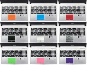 5er-Pack Touchpad Trackpad Aufkleber Skin für MSI PE60 GL62 GE62 GP62 GP62 GP62x - Bild 1 von 6