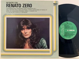RENATO ZERO incontro con renato zero 1977 (NM) RCA NL 33044 italian import rock - Picture 1 of 4