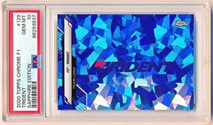 2020 Topps Chrome Sapphire F1 Trident Logo #129 PSA 10 - POP 9 - Bild 1 von 2
