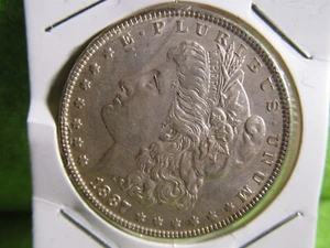 1887 morgan silver dollar almost uncirculated - Picture 1 of 2