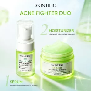 Gel hidratante ácido antiacné SKINTIFIC 3X + 2% ácido salicílico suero anti acné. - Imagen 1 de 15