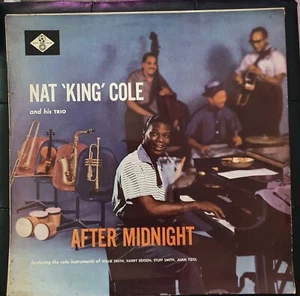 Nat 'King' Cole And His Trio After Midnight Capitol ECJ- VINYL LP - Picture 1 of 4