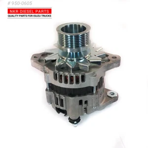 Alternador para ISUZU 12V 80 amperios 1 enchufe NPR NPR-HD NQR NRR 4HK1 5,2 L 2007-16 - Imagen 1 de 4