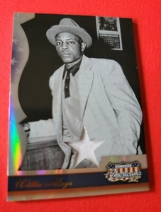 JERSEY WILLIE MAYS RELIQUIA USADA TARJETA SWATCH #135/500 SAN FRANCISCO GIANTS METS #24 - Imagen 1 de 2