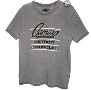 $39 CAMISETA CAMARO GRIS PARA HOMBRE LUCKY BRAND X CHEVROLET TALLA MEDIANA LD2A - Imagen 1 de 6