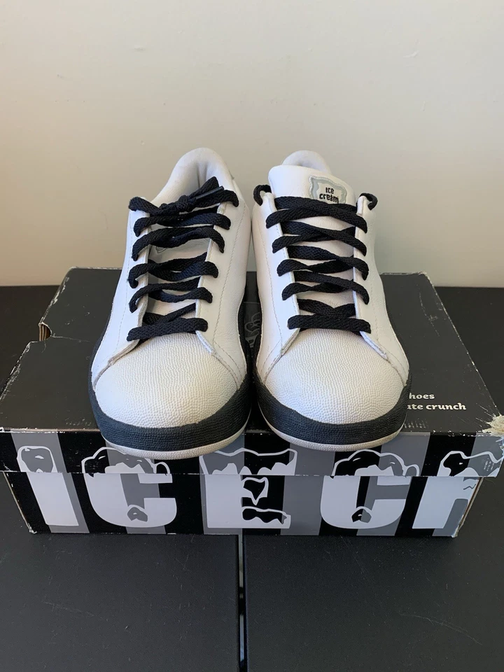 Tamanho 6 - Reebok BBC Ice Cream x Pharrell x Board Flip 2 preto e branco  - Imagem 1 de 4