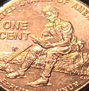 2009-D 1¢ Doubled Die Extra Fingers ~ BU Uncirculated Red Lincoln Cent Penny - Picture 1 of 3