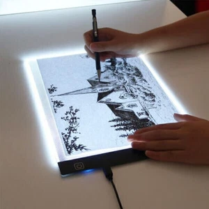 A4 LED Light Board for Rhinestone Painting USB Powered Light Pad for Drawing - Picture 1 of 8
