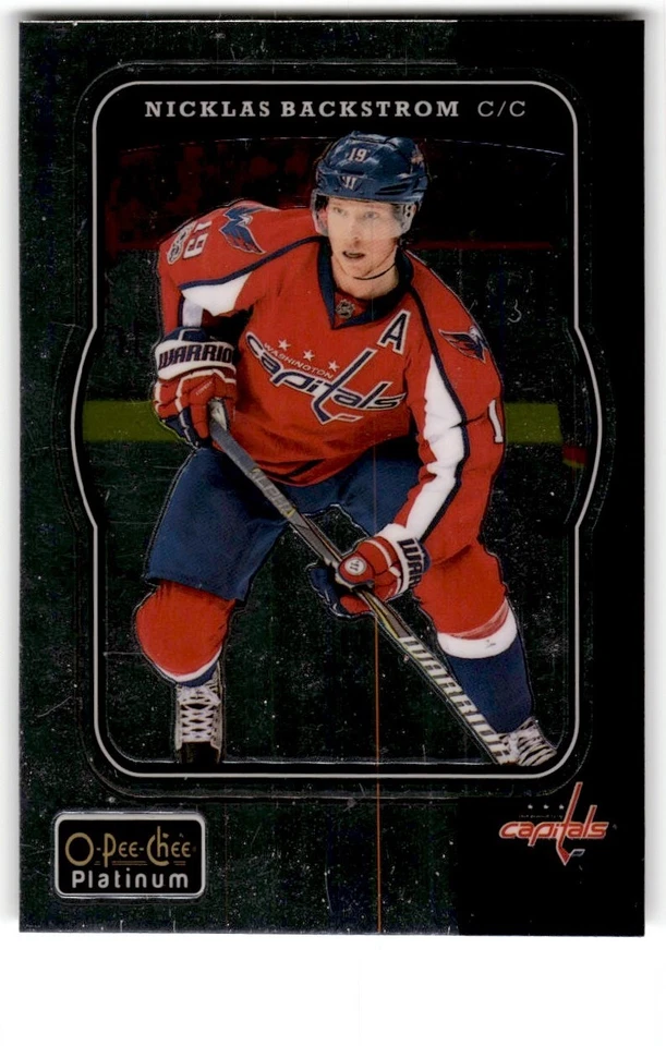 2017-18 O-Pee-Chee Platinum Retro Nicklas Backstrom #R-19 Washington Capitals - Image 1 of 2