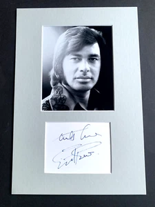 ENGELBERT HUMPERDINCK Tarjeta postal/Passepartout 20x30 autógrafo firmado en persona - Imagen 1 de 2