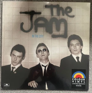 The Jam – In The City White Vinyl LP - Picture 1 of 3