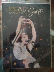 Taylor Swift Fearless 3-in-1 holografisches linsenförmiges 3D-Poster - Brandneu - Bild 1 von 6