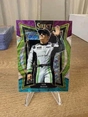 2025 Select Racing Sam Mayer Tri-Color Prizm #33 Grandstand NASCAR - Image 1 of 2