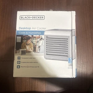 Black + Decker BDMC2W Desktop Luftkühler & Luftbefeuchter Persönlicher Tragbarer Luftventilator - Bild 1 von 6