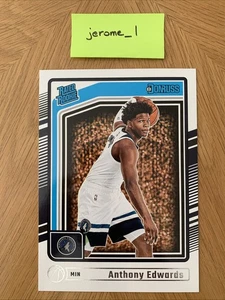2024-25 Panini Donruss Anthony Edwards Retro Rated Rookie Box Topper - Bild 1 von 5