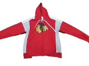 NHL Chicago Blackhawks Hoodie Pullover Red Mens Size Large - Picture 1 of 5
