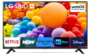 SMART TV LED ULTRA HD 4K LG 55 POLLICI SERIE UT73 WEBOS24 GAME OPTIMIZER - Foto 1 di 5