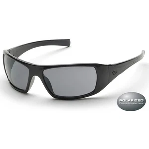 Pyramex SB5621D Goliath Safety Glasses Black with Gray Polarized Lens (1 Pair) - Picture 1 of 1