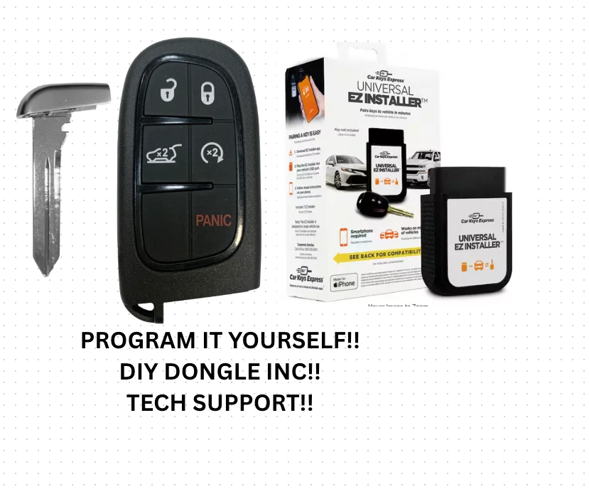 DIY BUNDLE FOR 2014-2017 JEEP CHEROKEE PUSH BUTTON START, INC PROGRAMMER!! Foto 1 de 1