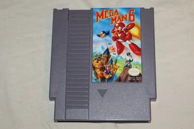 Mega Man 6 (Nintendo Entertainment System, 1994) NES Authentic CARTRIDGE ONLY - Image 1 of 4