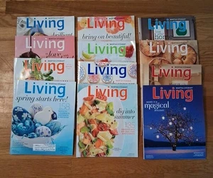 2011 Full Year Martha Stewart Living Magazine Cooking Gardening Craft - Picture 1 of 5