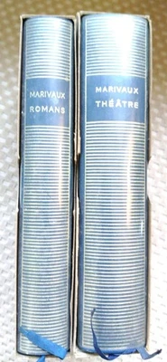 Lot Livres La Pléiade Marivaux Théâtre 1955 Romans 1957 - Photo 1/4
