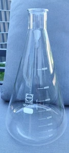 Erlenmeyerkolben 5000 ml / Messbecher Labor Utensilien - Bild 1 von 7