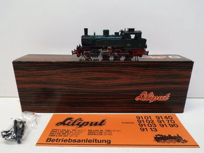 LILIPUT HO 9100 2-6-0 BR7361 T9.3 PRUSSIAN LOCO STEAM NOS BOXED (OO3021) - Image 1 of 4