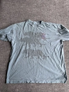 T-shirt GYRK uomo XL grigia grafica cotone made in USA stile vintage maglietta - Foto 1 di 7