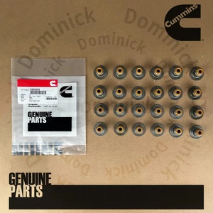 24* Original Intake Exhaust Valve Seal Set For Dodge Ram 5.9 6.7 Cummins 03-2019 - Bild 1 von 1