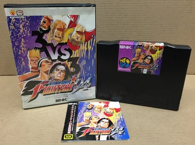 JPN King of Fighters 94 NEO GEO AES Completo MANUAL EN CAJA Importación Japonesa ENVÍOS A EE. UU. Foto 1 de 4