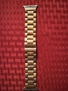 Wood Apple Watch Band 44mm - Picture 1 of 6