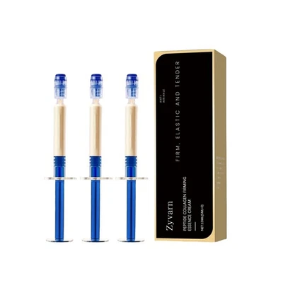 ZYVARN 3Pcs Polypeptide Collagen Elasticity Essence Cream Elastic Tender Fast-absorbing
