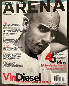 UK ARENA Magazine Nov 2002 Vin Diesel Jake Gyllenhall Style for Men - Imagen 1 de 5